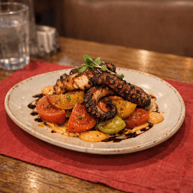 Adriatic Grilled Octopus