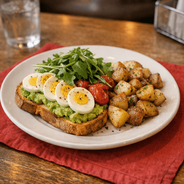 Avocado Toast & Eggs