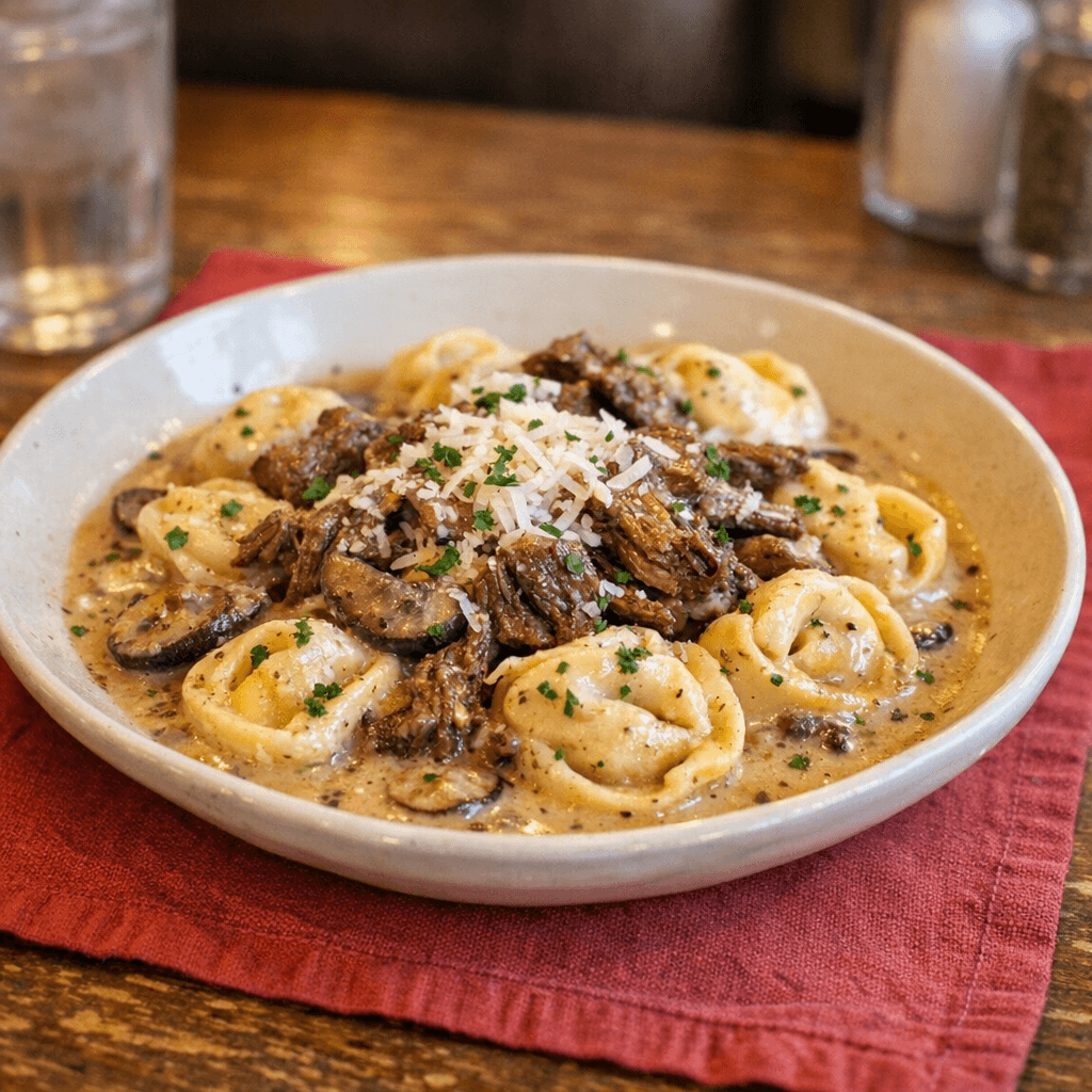 Braised Beef Tortellini