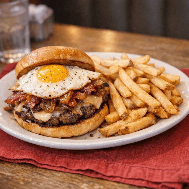 Breakfast Smash Burger
