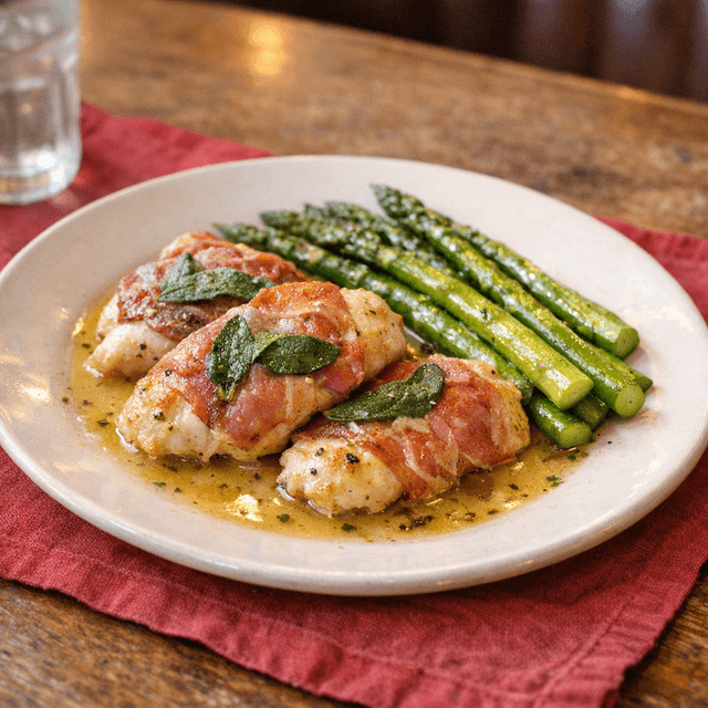 Chicken Saltimbocca Romana