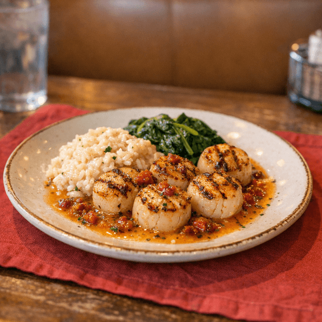 Grilled Scallops