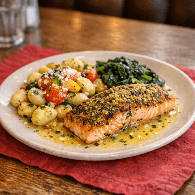 Herb Crusted Salmon