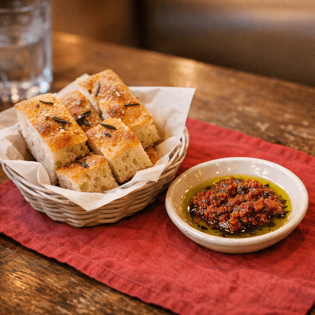 House Baked Rosemary Foccacia