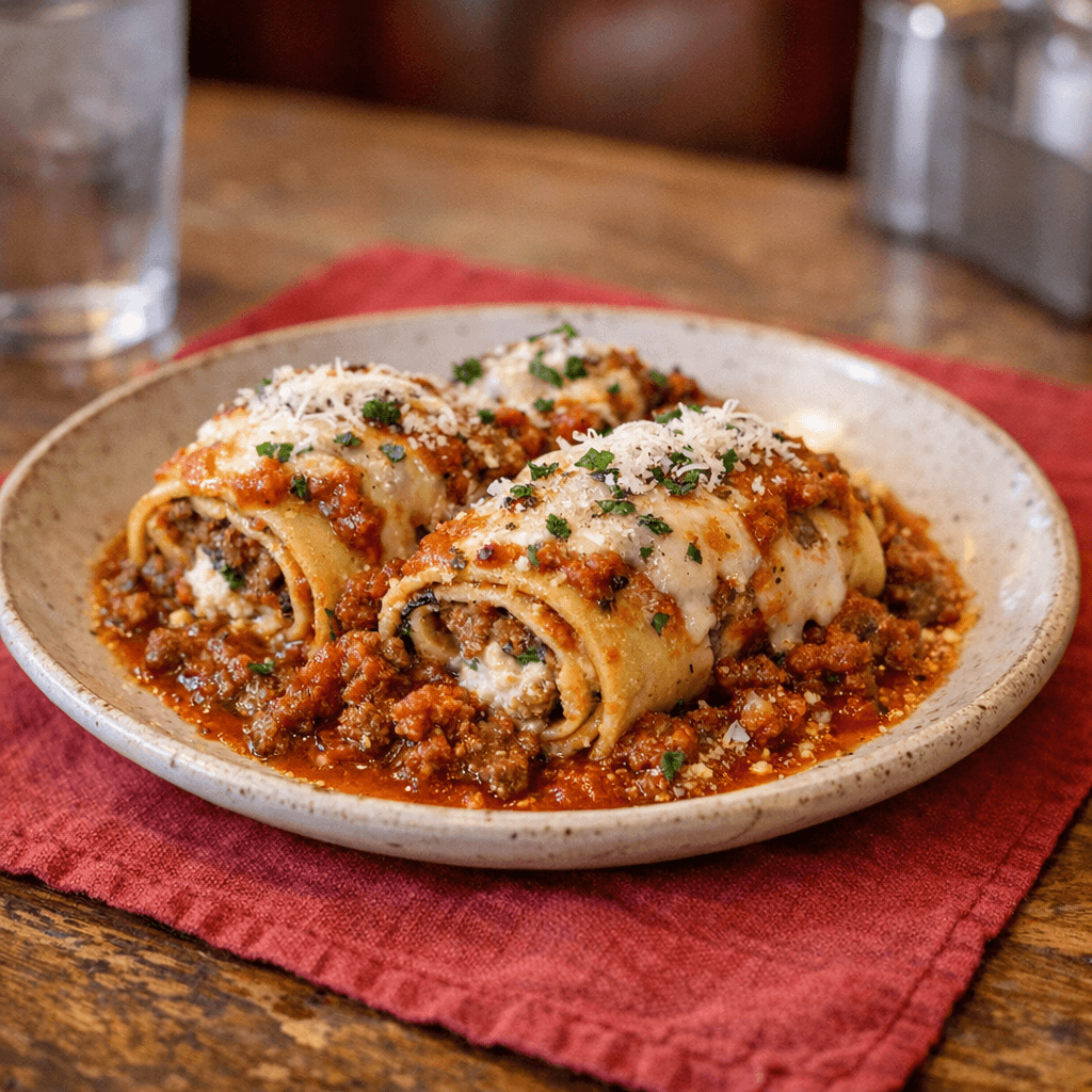 Lasagna Meat Rotolo