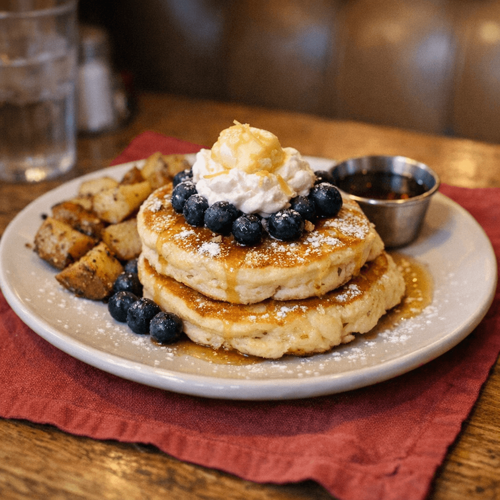 Lemon Ricotta Pancakes