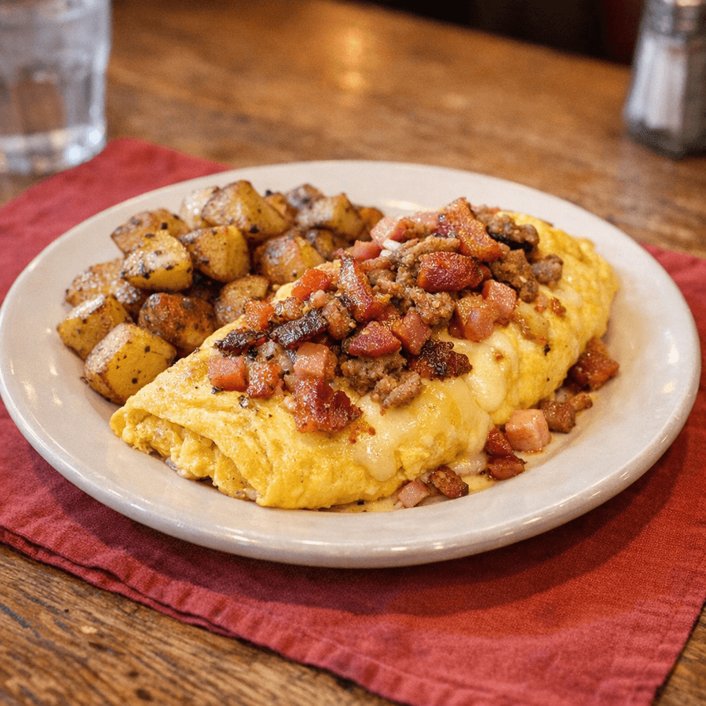 Omelette Meat Lovers