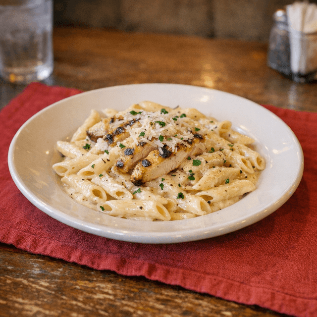 Pasta Parmesan Cream