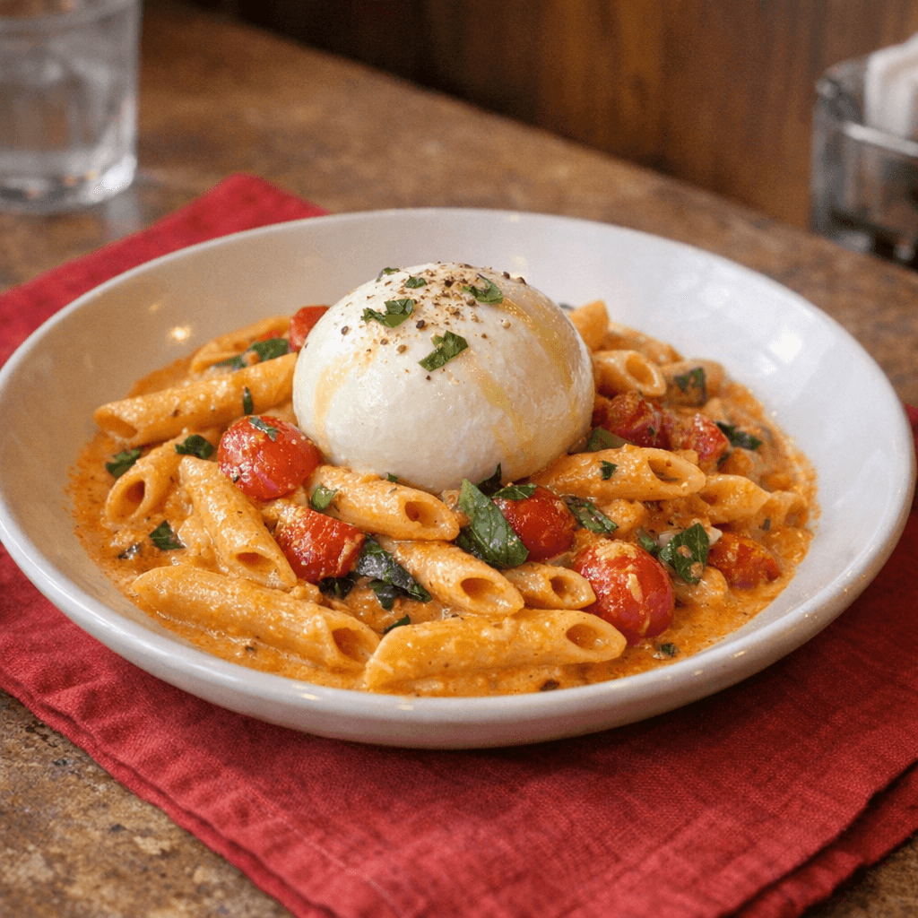 Penne Burrata