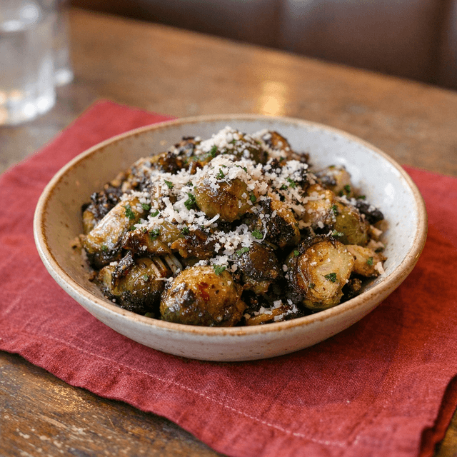 Truffle Parm Brussels Sprouts